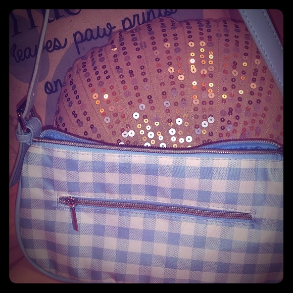 Handbags - Small Blue plaid purse 💙